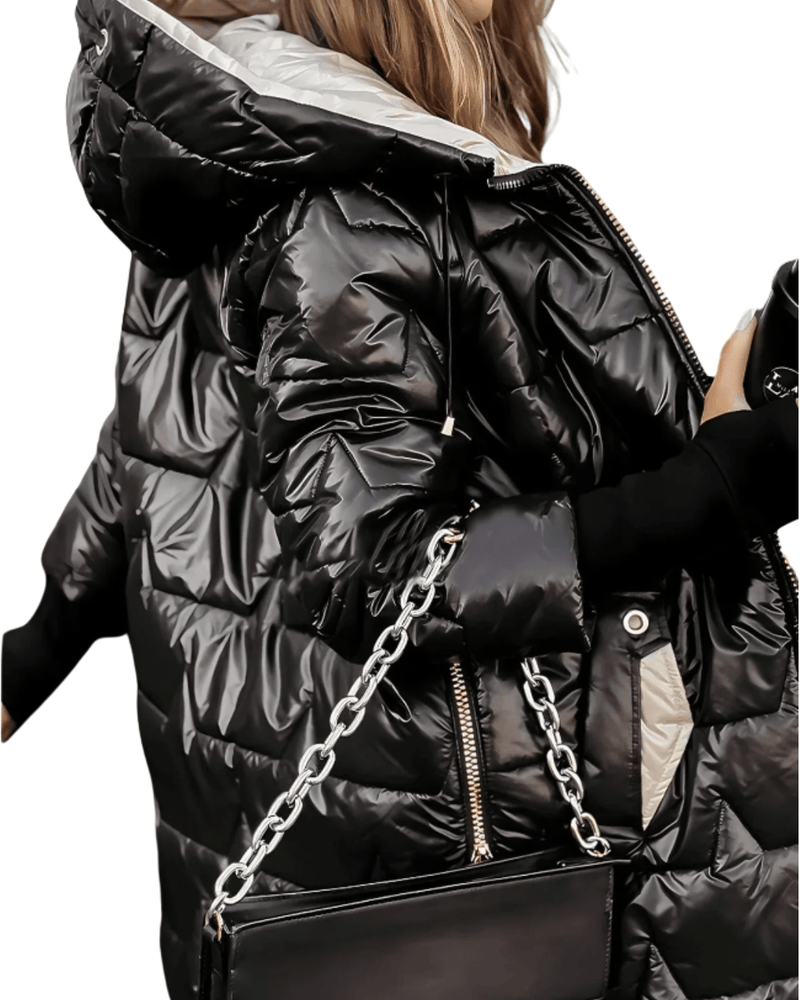 Gemütliche Steppjacke mit Kapuze für mühelosen Stil - Livezo