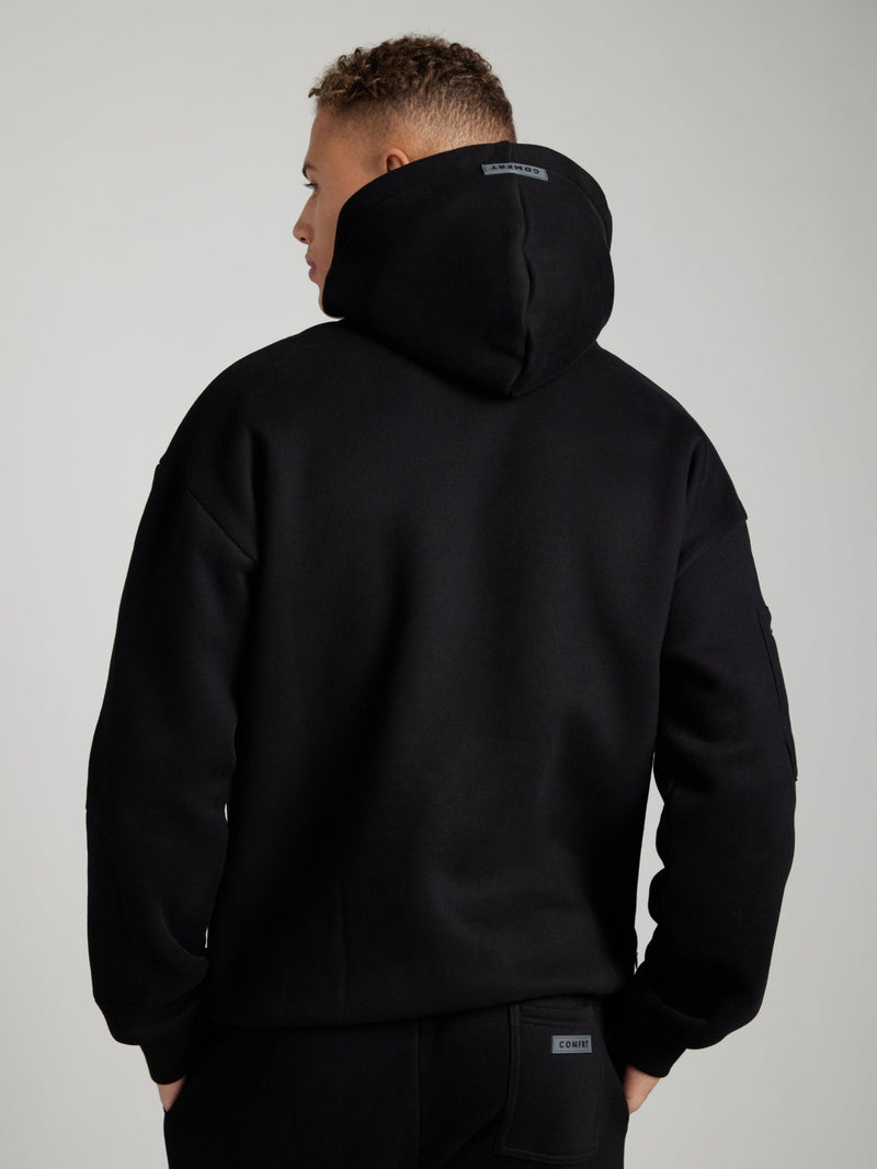 Gemütlicher Reisekapuzenpullover mit Flugzeugmodus - Grafik - Livezo