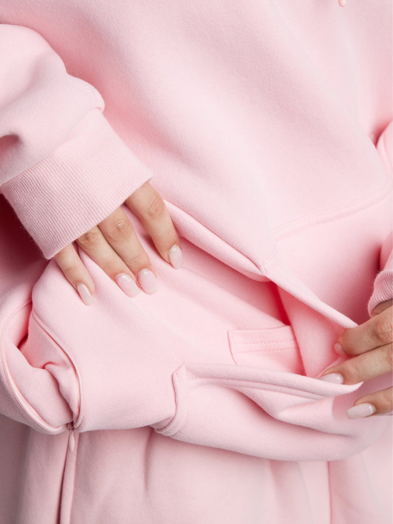 Gemütlicher Reisekapuzenpullover mit Flugzeugmodus - Grafik - Livezo