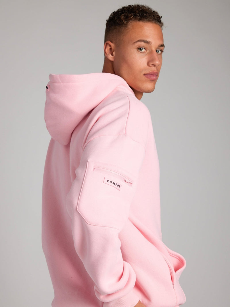 Gemütlicher Reisekapuzenpullover mit Flugzeugmodus - Grafik - Livezo