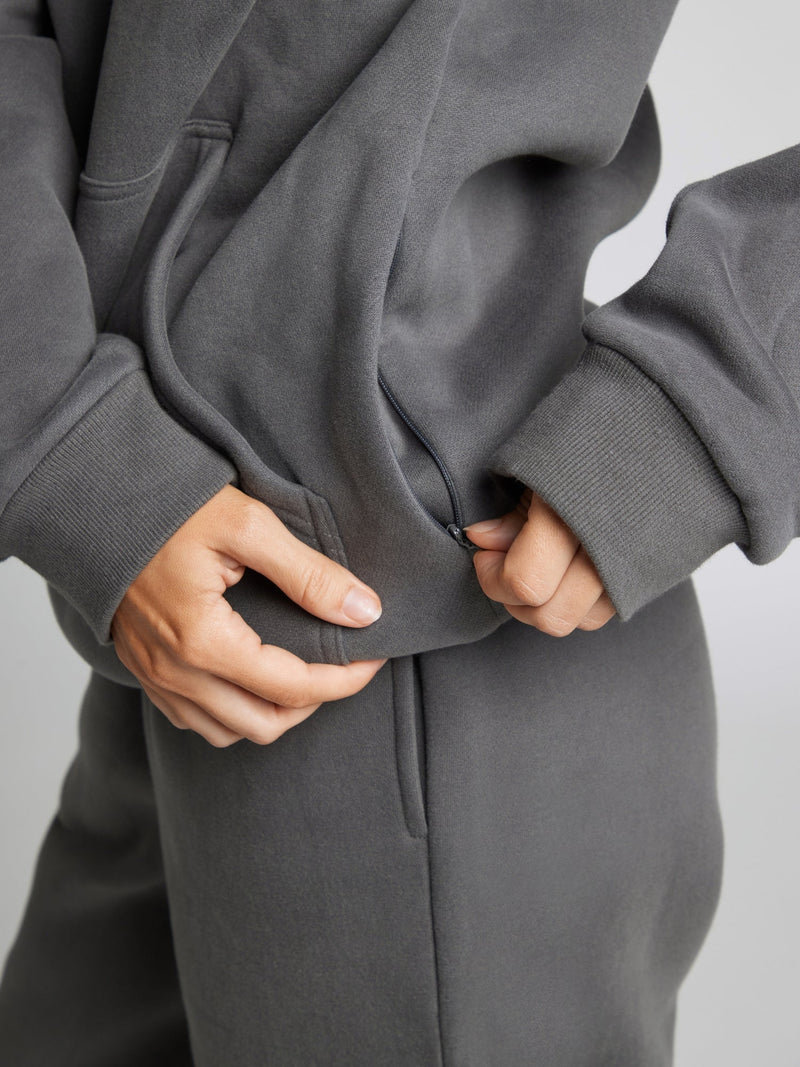 Gemütlicher Reisekapuzenpullover mit Flugzeugmodus - Grafik - Livezo