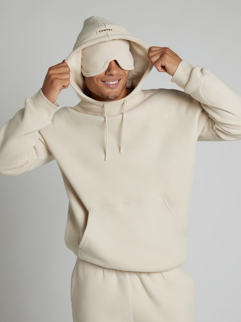 Gemütlicher Reisekapuzenpullover mit Flugzeugmodus - Grafik - Livezo