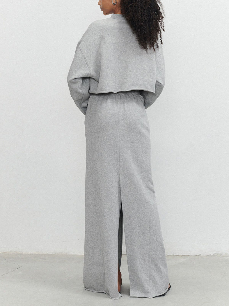 Gemütliches Kurz geschnittenes Sweatshirt für lässigen schicken Stil - Livezo