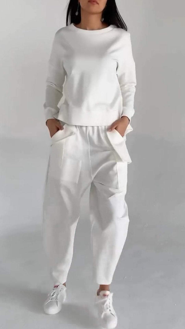 Gemütliches Strick - Zweiteiler - Loungewear - Set - Livezo