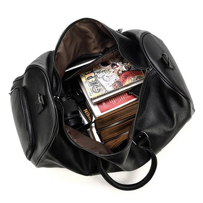 Genuine Leather Weekender Bag - Harren Cole