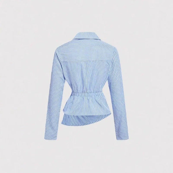 Gestreiftes Langarmshirt - Livezo