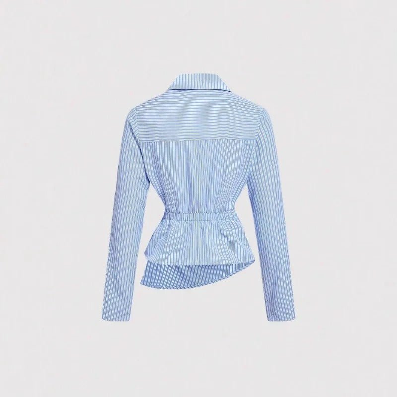 Gestreiftes Langarmshirt - Livezo