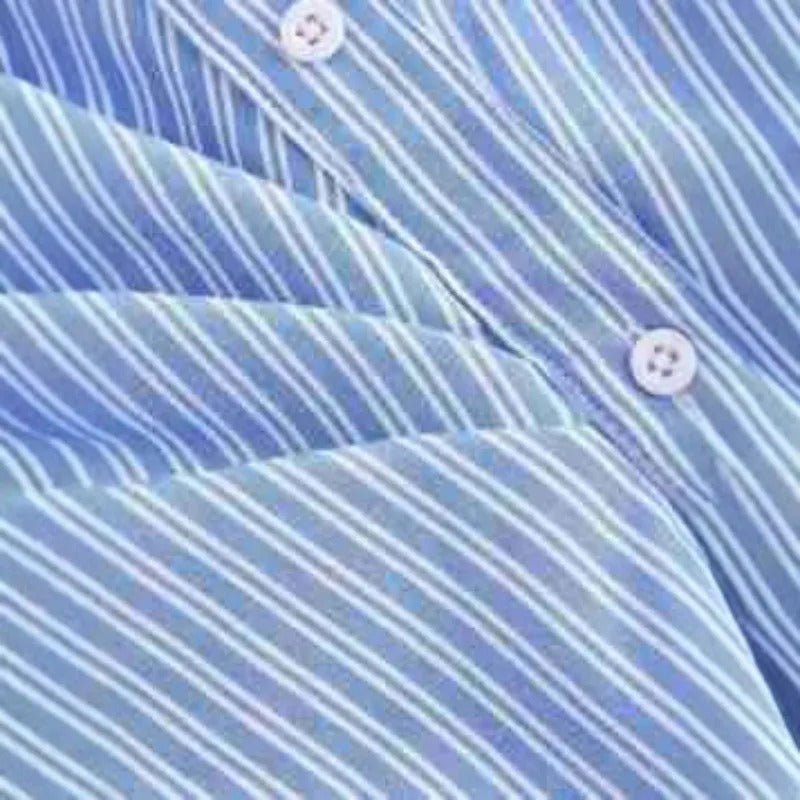 Gestreiftes Langarmshirt - Livezo