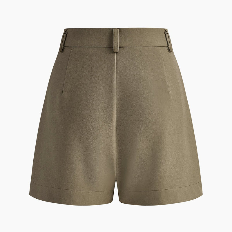 Halbtransparente Damen - Shorts mit mittlerer Taille - Livezo