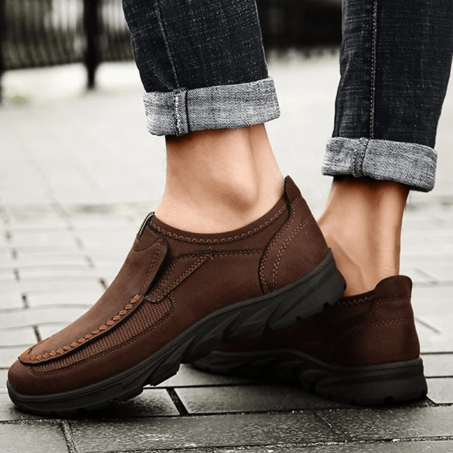 Hand - Sewn Comfortable Slip - On Slippers - Harren Cole