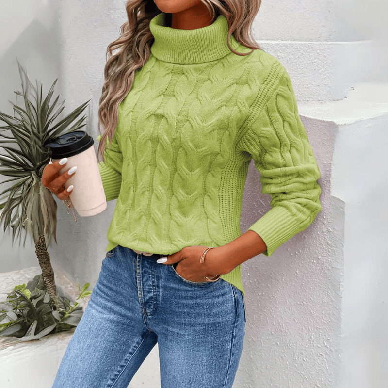 Hedda | Damen - Rollkragenpullover - Livezo