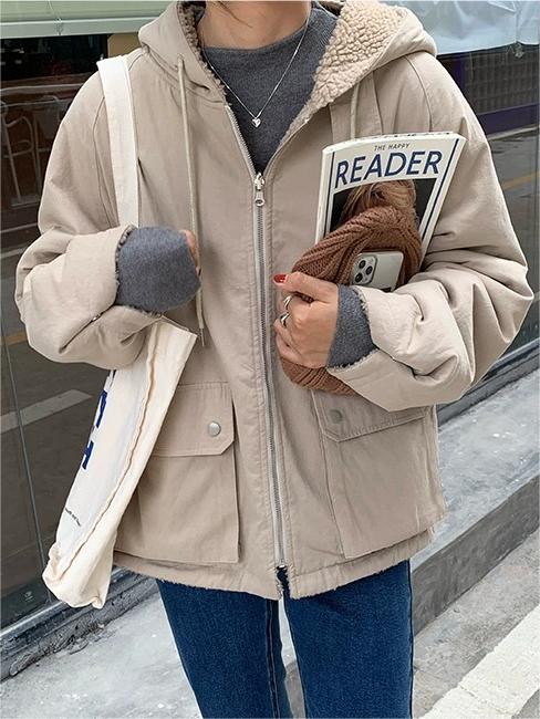 Ivonne - Umkehrbare Fleece Parka für Gemütliche Wintertage - Livezo