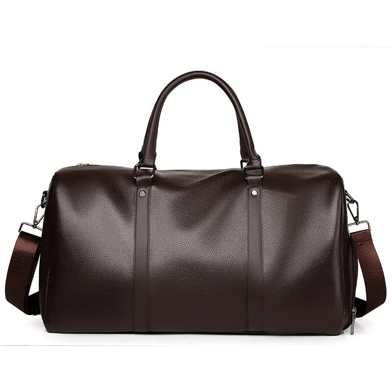 JetMode Leather Duffel - Harren Cole