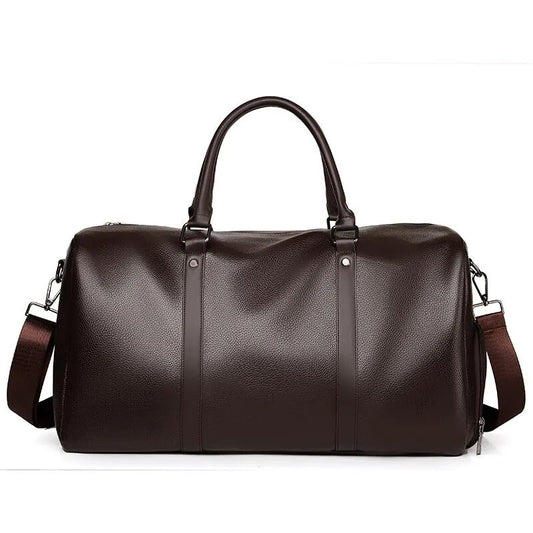 JetMode Leather Duffel - Harren Cole
