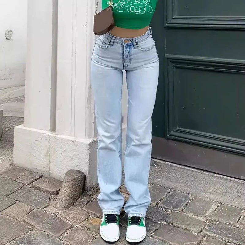 Julia - Jeans waschen Denim - Livezo