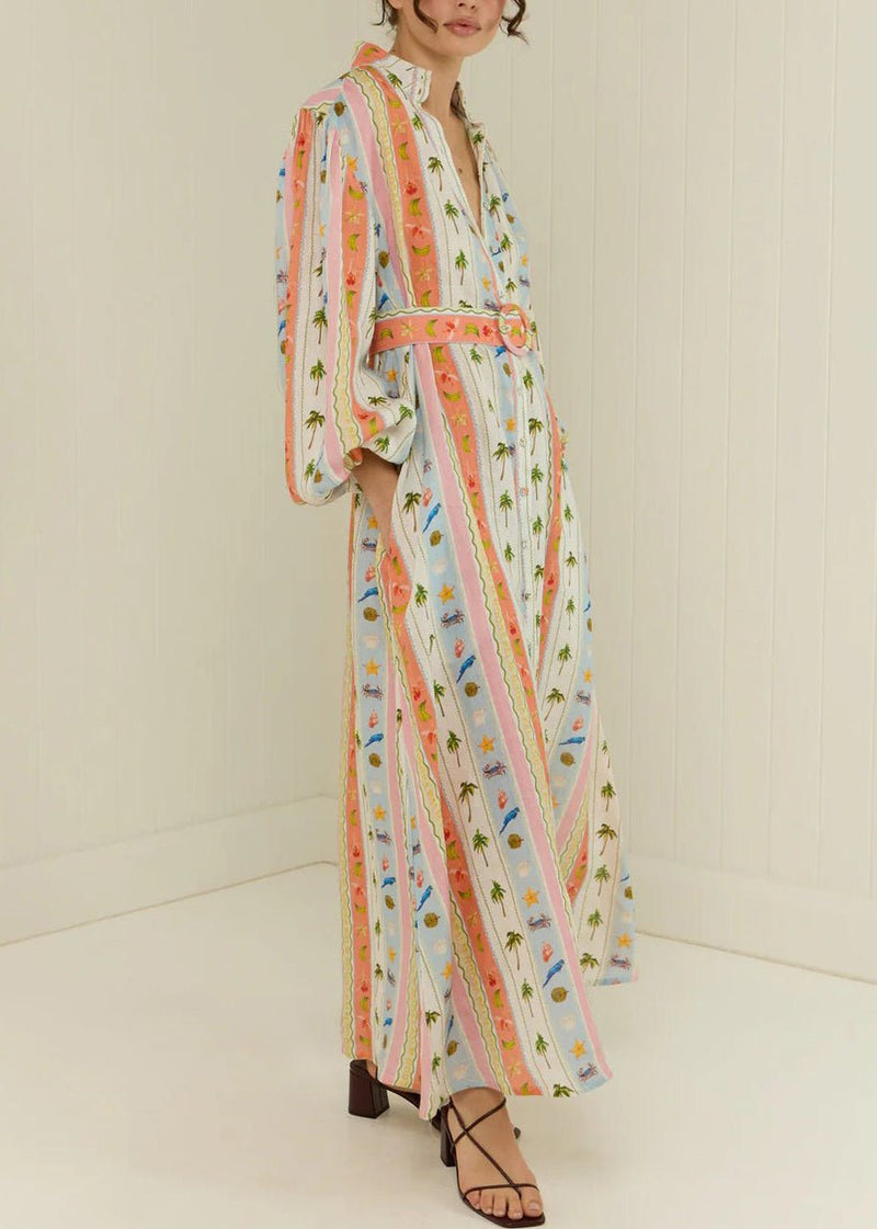 Karen® | Leichtes Sommerkleid aus Baumwolle - Livezo