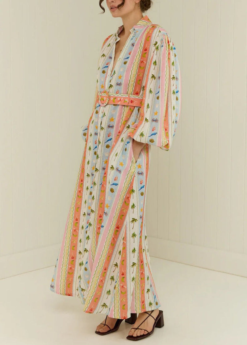 Karen® | Leichtes Sommerkleid aus Baumwolle - Livezo