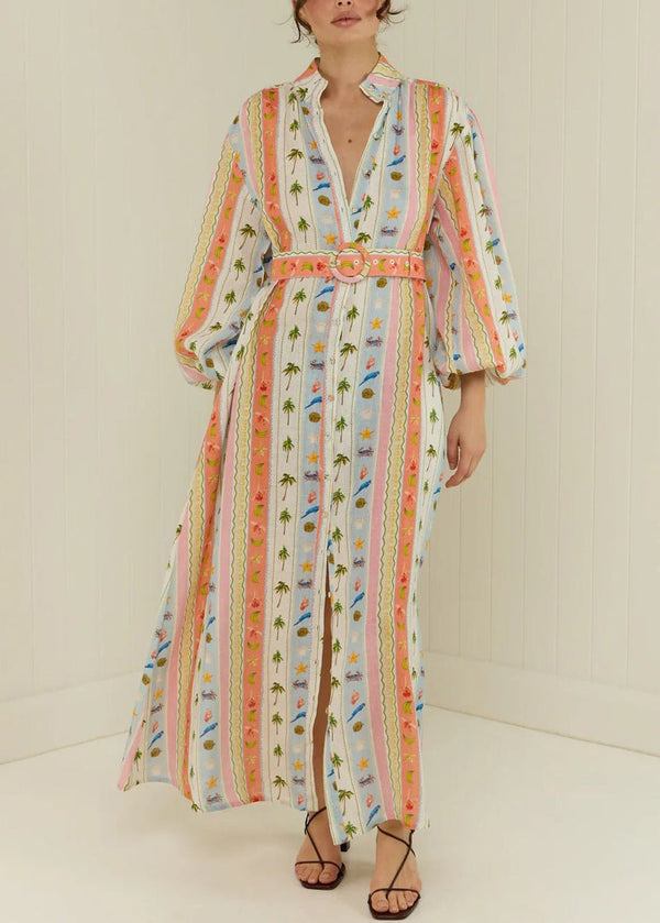 Karen® | Leichtes Sommerkleid aus Baumwolle - Livezo