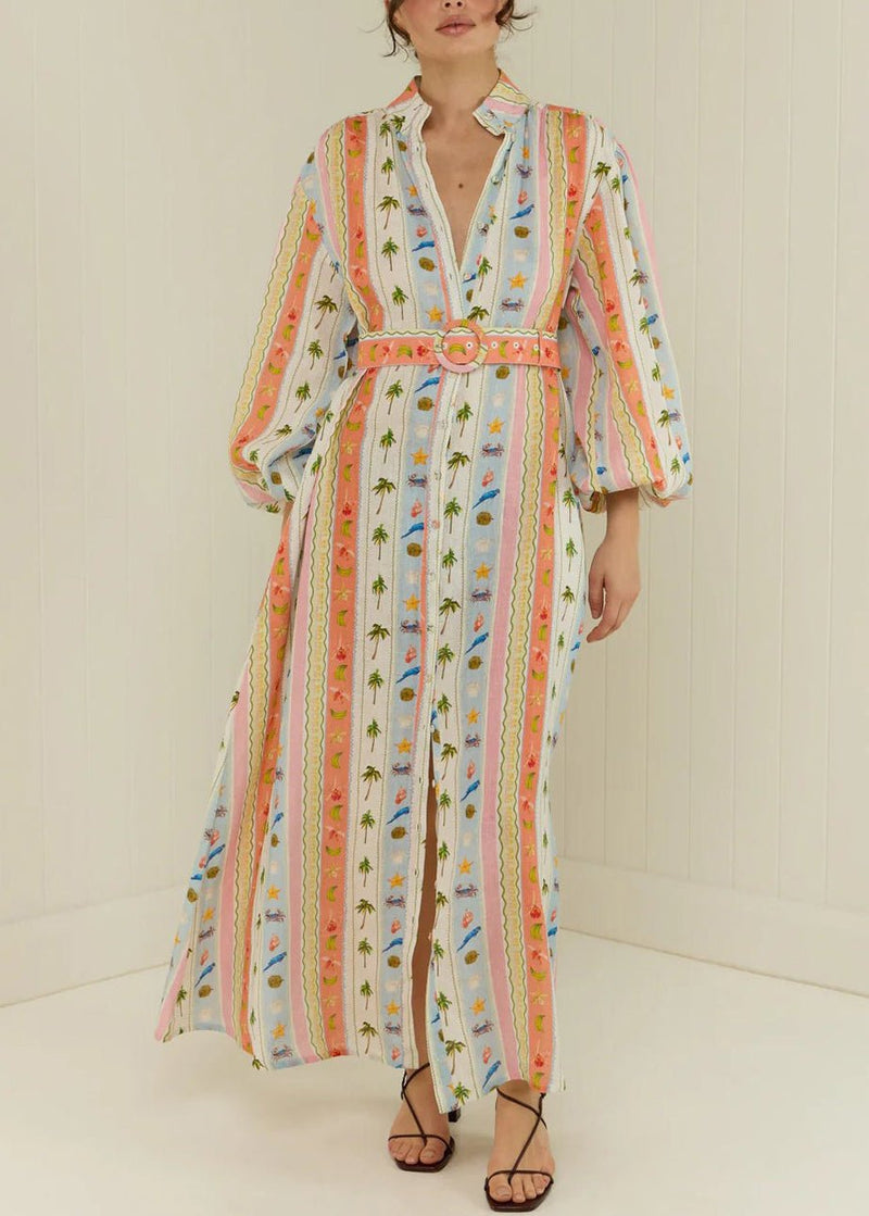 Karen® | Leichtes Sommerkleid aus Baumwolle - Livezo