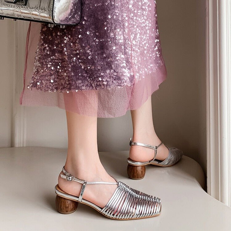 Keyla Peeptoe - Blockabsatz - Sandalen mit Absatz - Livezo