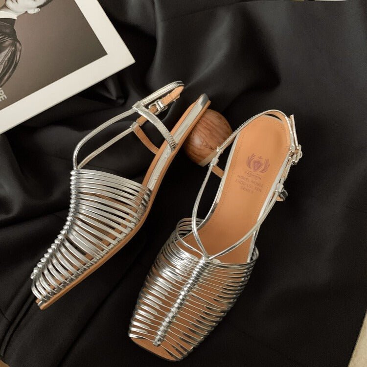 Keyla Peeptoe - Blockabsatz - Sandalen mit Absatz - Livezo