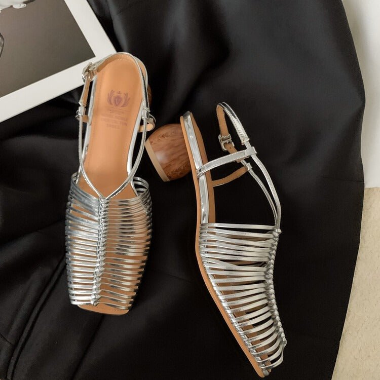 Keyla Peeptoe - Blockabsatz - Sandalen mit Absatz - Livezo