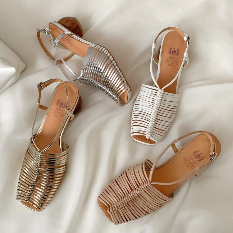 Keyla Peeptoe - Blockabsatz - Sandalen mit Absatz - Livezo