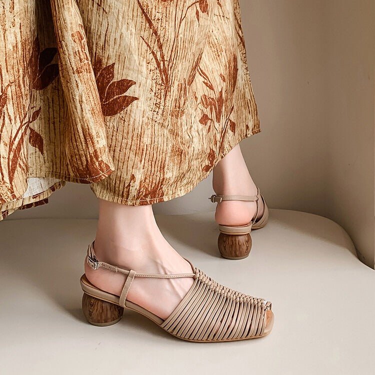 Keyla Peeptoe - Blockabsatz - Sandalen mit Absatz - Livezo