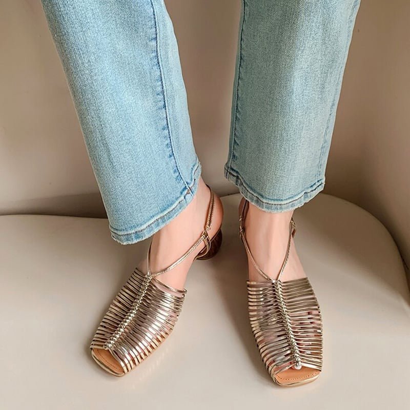 Keyla Peeptoe - Blockabsatz - Sandalen mit Absatz - Livezo