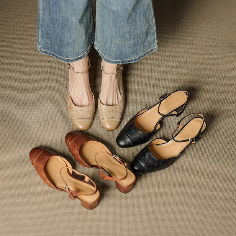 Klassische Komfort Luxussandalen für den ganzen Tag - Livezo