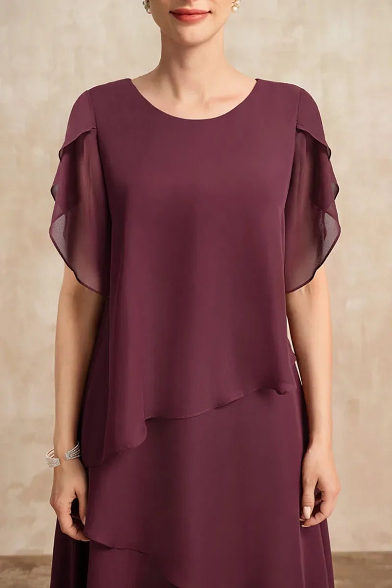 Klassisches Chiffonkleid - Livezo