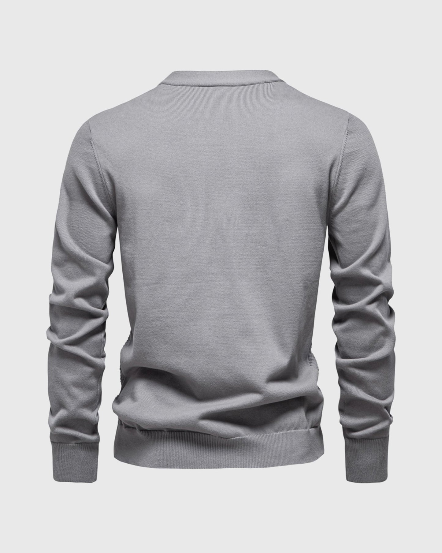 Knitted Button - Up Cardigan Sweater - Harren Cole