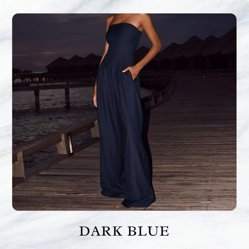 Legerer ärmelloser Jumpsuit für mühelosen Alltagsstil - Livezo