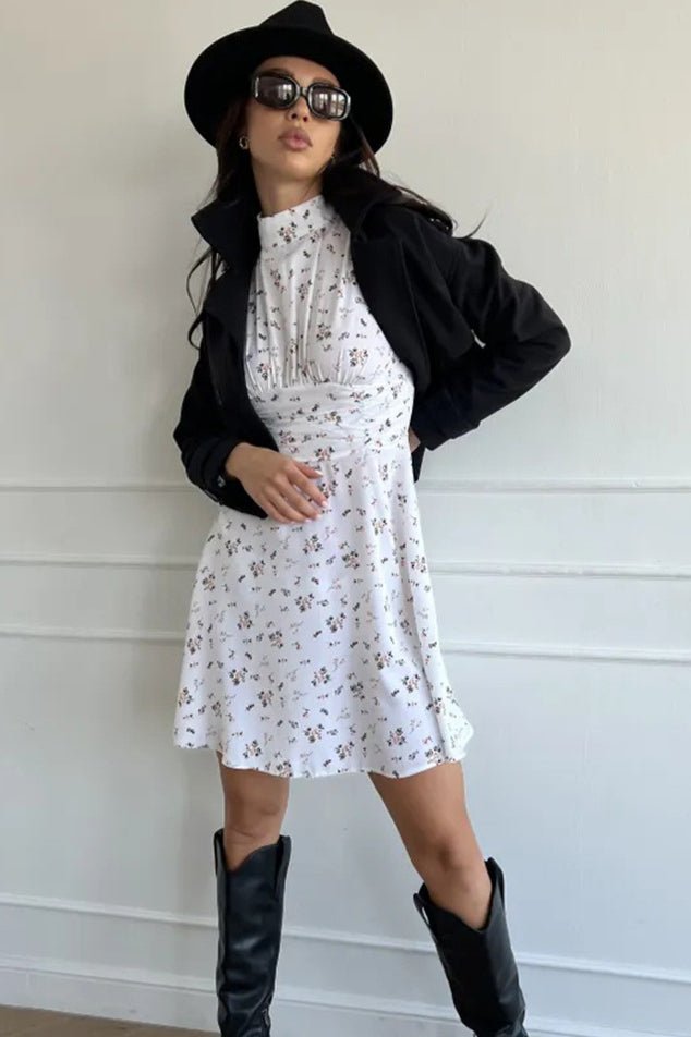 Leichte lässige kurz geschnittene Trenchjacke - Livezo