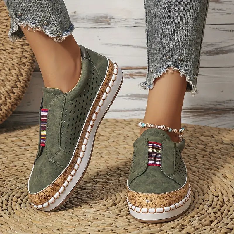 Luftige Leichte Slip - On Sommerschuhe - Livezo