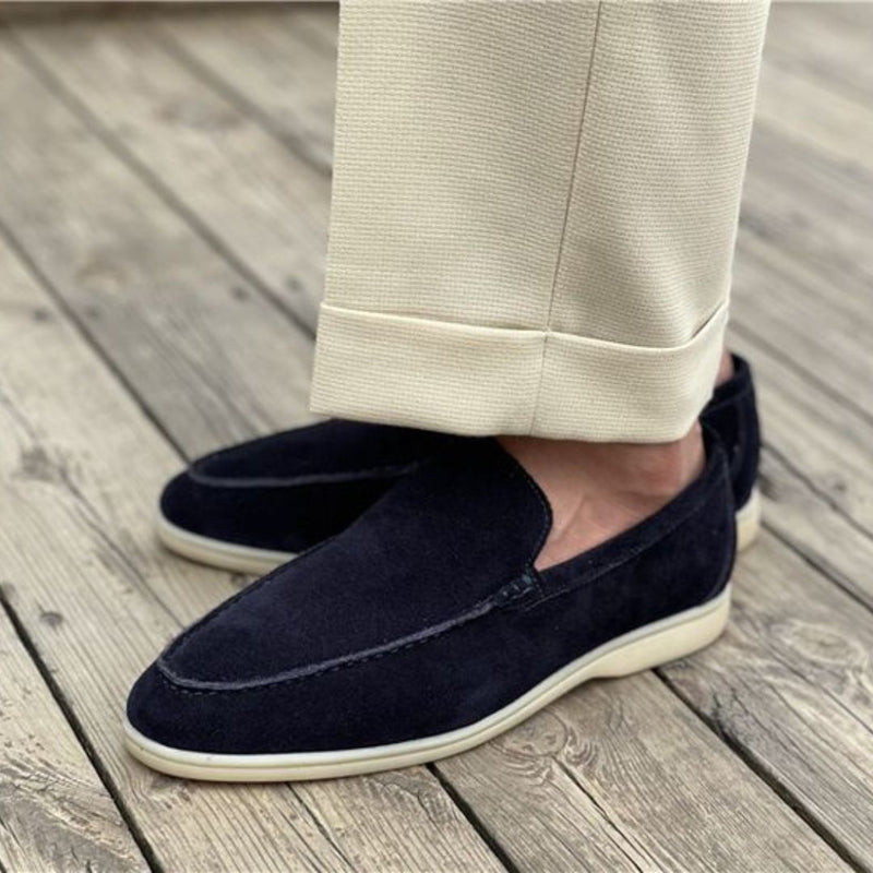 Luxe - Elegante und bequeme Wildleder Slipper - Livezo