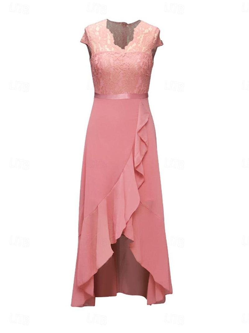 MAIA –✨ Glitzerndes V - Ausschnitt Partykleid ✨ - Livezo