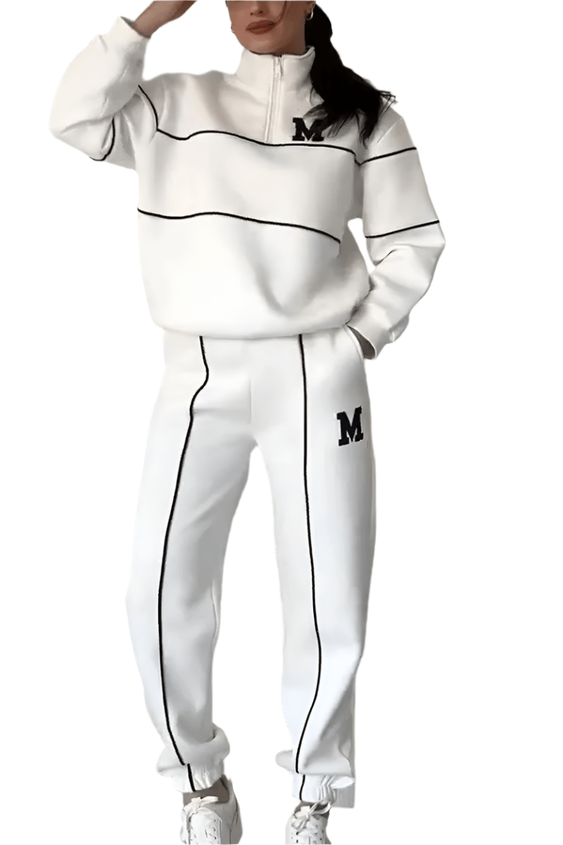 Mariana – Komfortables 2 - Teiliges Set für Damen mit Buchstabenprint - Livezo