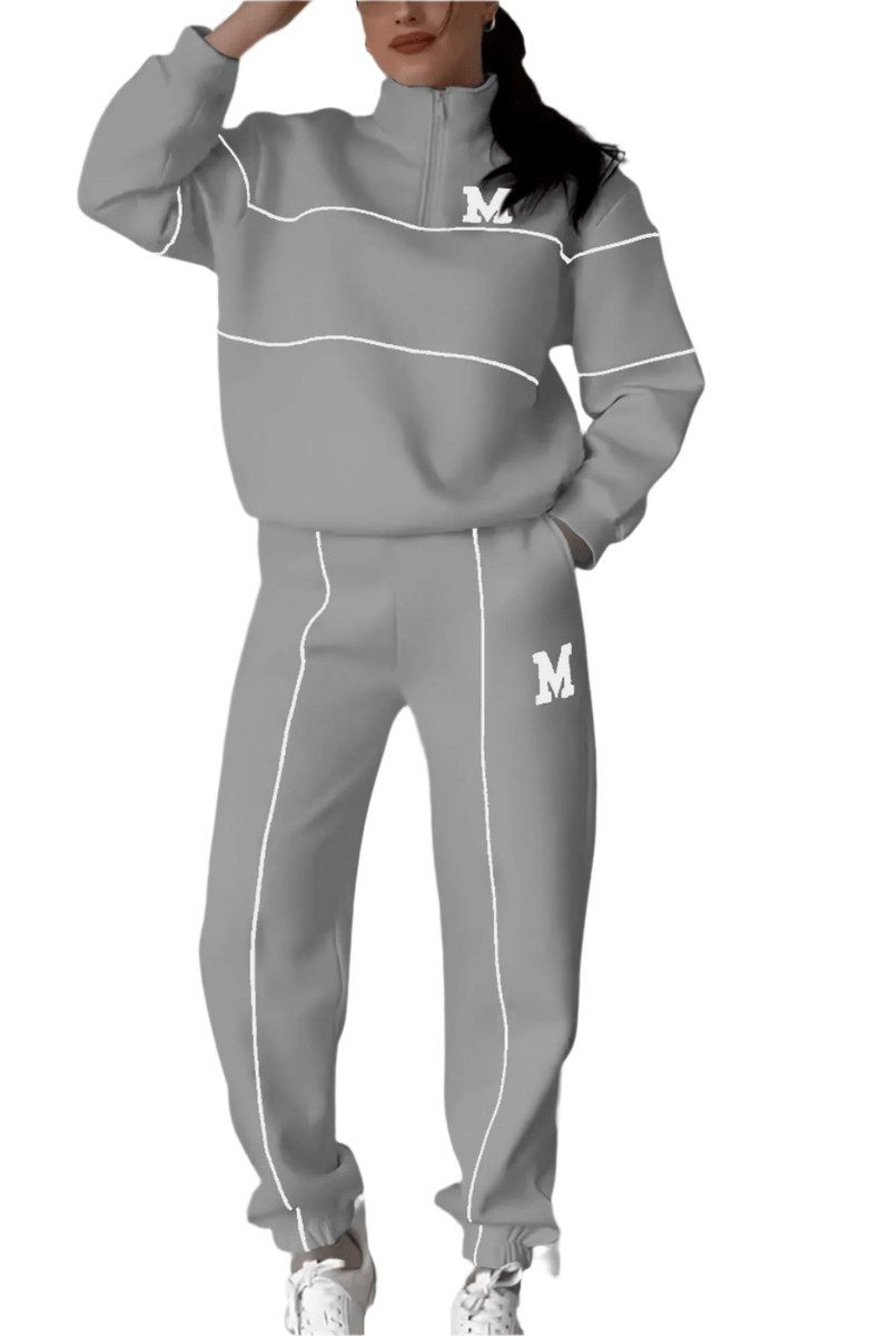 Mariana – Komfortables 2 - Teiliges Set für Damen mit Buchstabenprint - Livezo