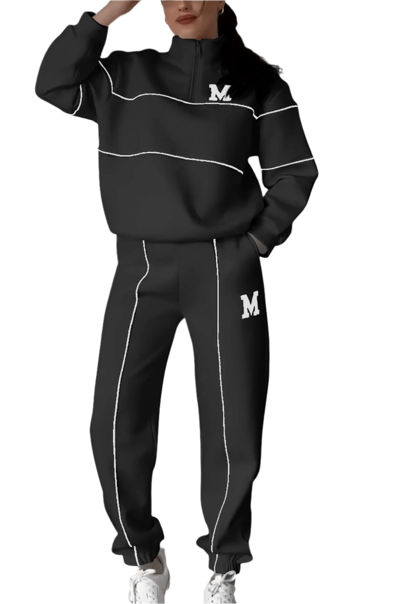 Mariana – Komfortables 2 - Teiliges Set für Damen mit Buchstabenprint - Livezo