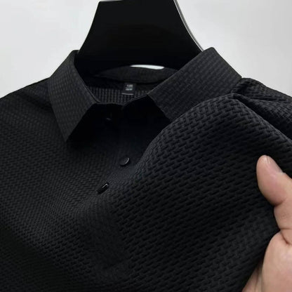 Men's Breathable Moisture-Wicking Polo Shirt - Harren Cole