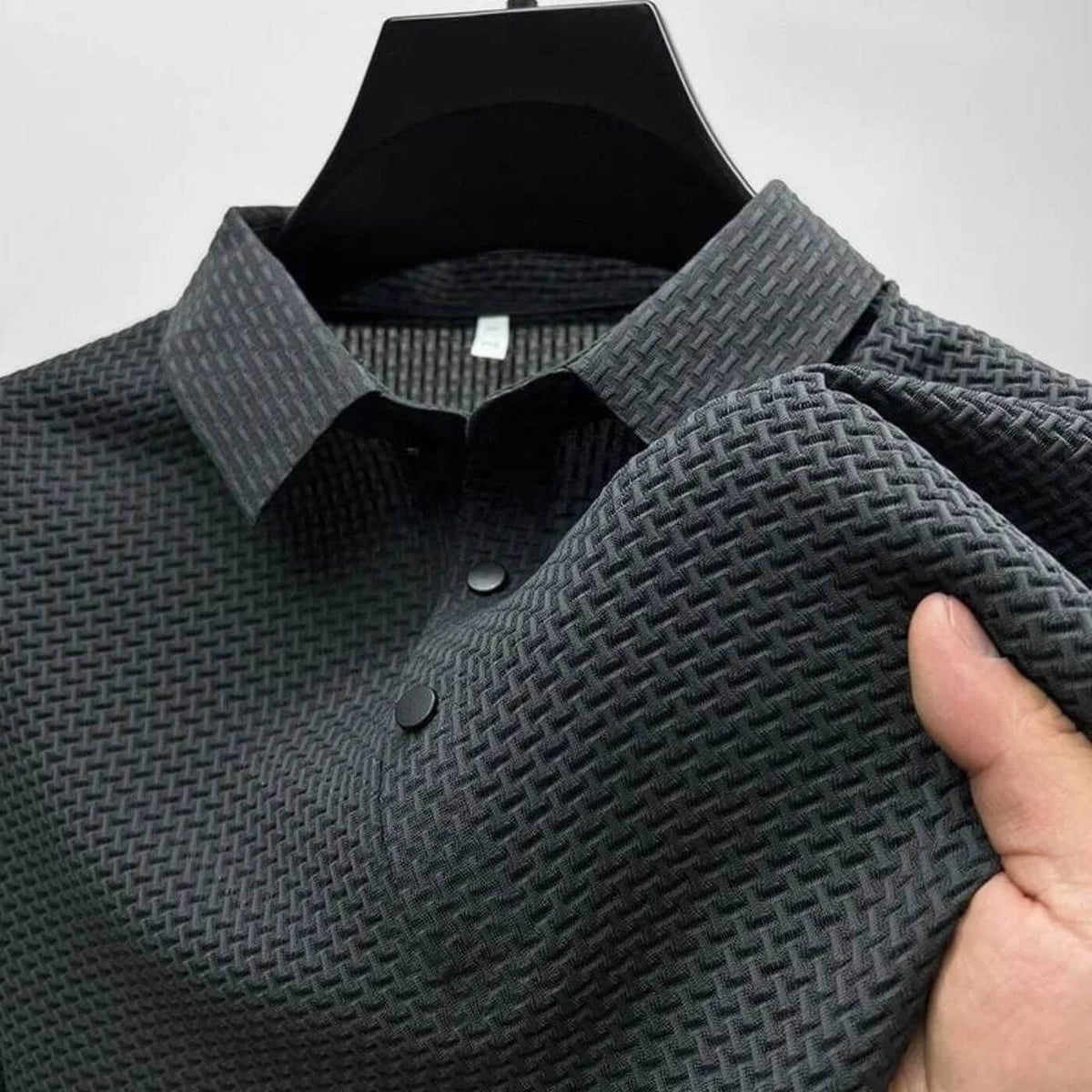 Men's Breathable Moisture-Wicking Polo Shirt - Harren Cole