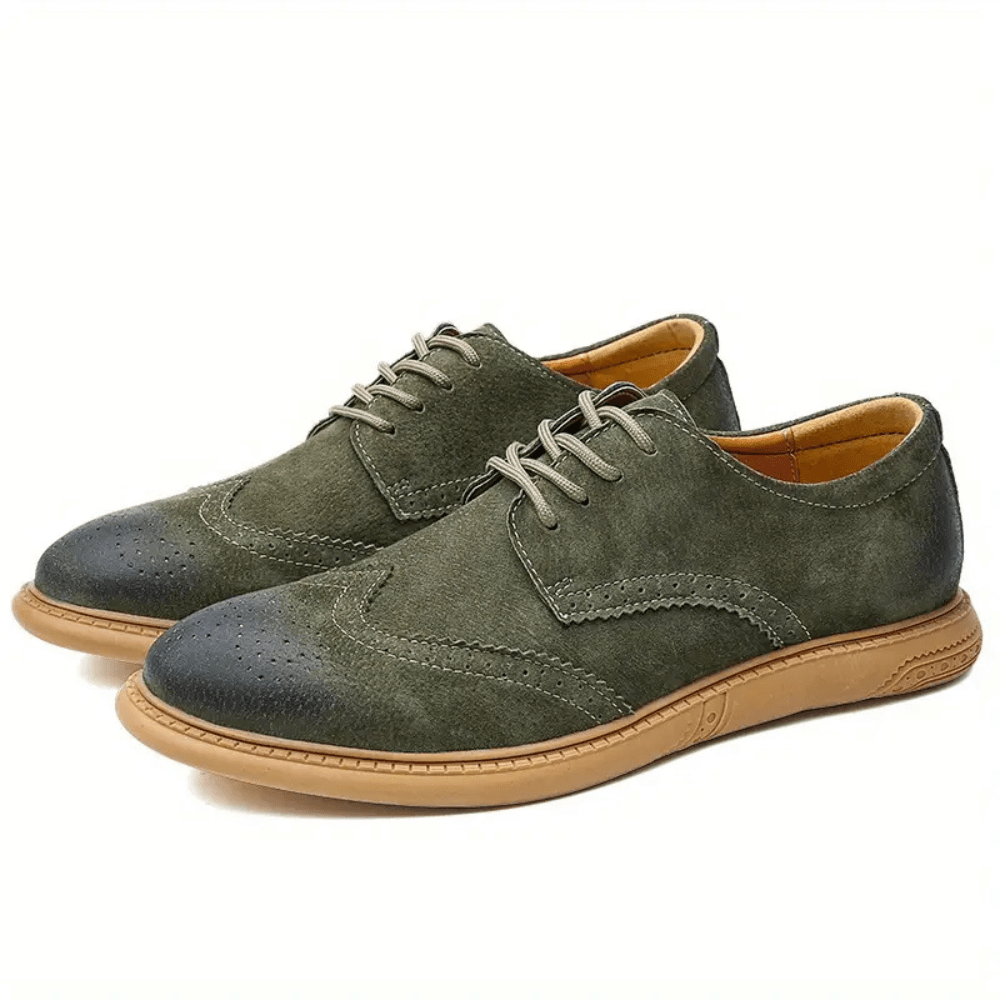Men's Breathable Oxford Lace - Up Casual and Business Shoes - Harren Cole
