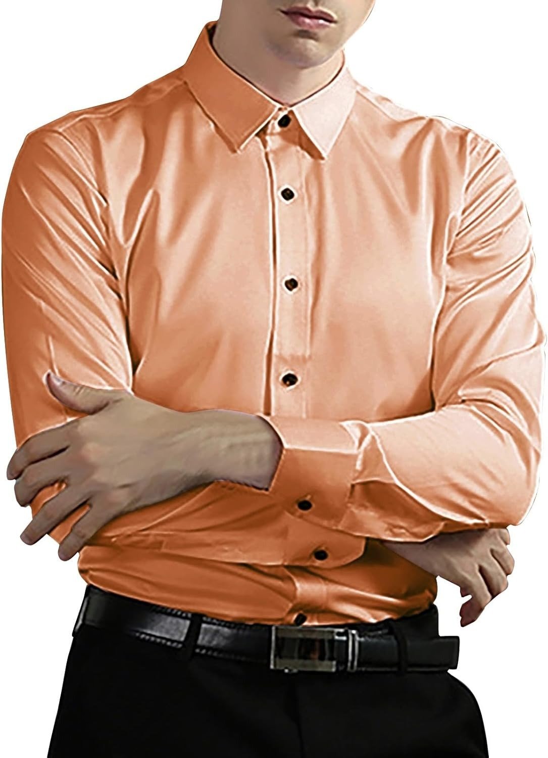 Men’s Business Shirt with Button Placket - Harren Cole
