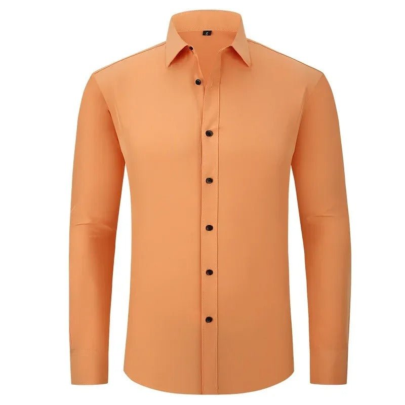 Men’s Business Shirt with Button Placket - Harren Cole