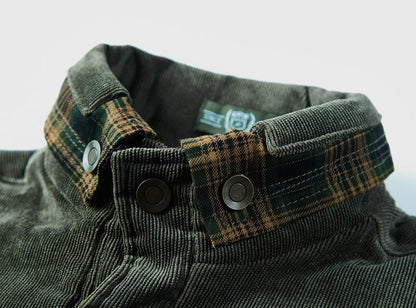 Men's Checked Shirt with Sherpa Lining - Harren Cole