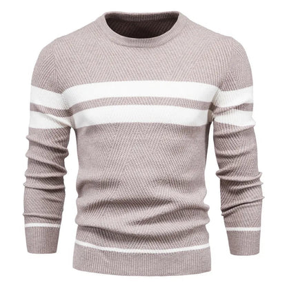 Men's Chunky Knit Sweater Thick Warm Pullover - Harren Cole