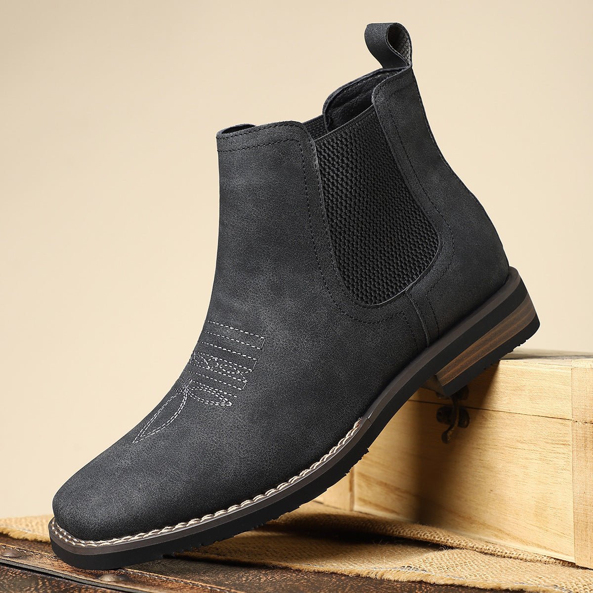 Men's Classic Leather Boots - Harren Cole