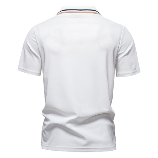 Men's Classic Polo Shirt with Chest Pocket - Harren Cole