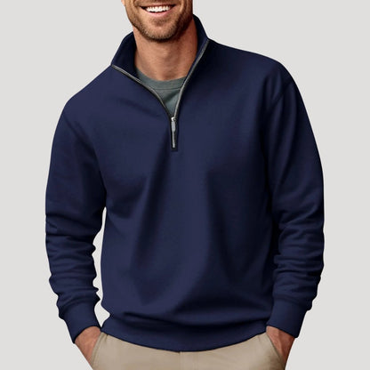 Men's Classic Quarter-Zip Sweater - Harren Cole